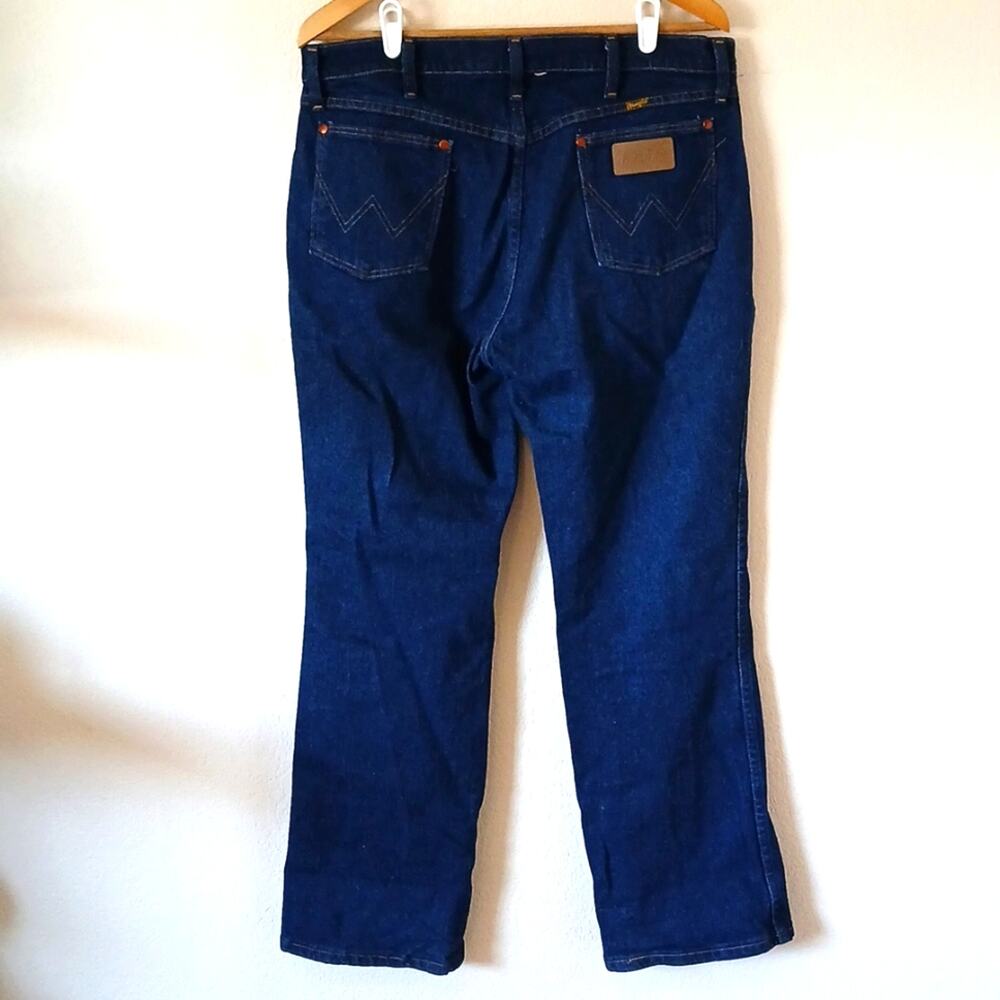 Vintage Wrangler Classic Cowboy Jeans Leather Patch 36x30